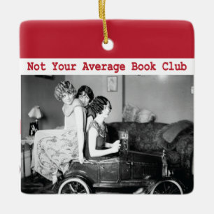 Ornamento De Cerâmica Engraçado não suas mulheres médias do vintage d