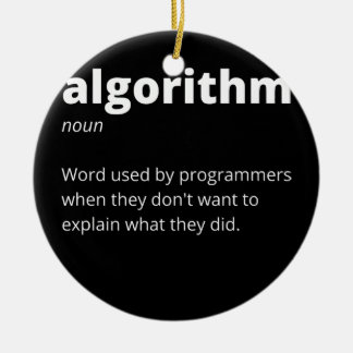 Ornamento De Cerâmica Engraçado Oferece Geeks para computador Nerd Progr