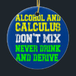 Ornamento De Cerâmica Engraçado Piada Matemática Matemática Humor Estuda<br><div class="desc">Engraçado Piada Matemática Matemática Humor Estudante de Matemática Presente. Presente perfeito para seu pai, mãe, pai, homens, mulheres, amigos e familiares no Dia de Ação de Graças, Dia de Natal, Dia de as mães, Dia de os pais, 4 de julho de 1776 Dia Independente, Dia dos Veteranos, Dia do Halloween,...</div>