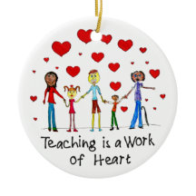 Ensino é uma obra de coração