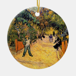 Ornamento De Cerâmica Entrada para o Parque Público de Vincent van Gogh