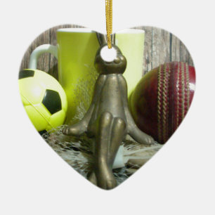 Ornamento De Cerâmica Entre o brejo e a gordura: mistura de críquete de