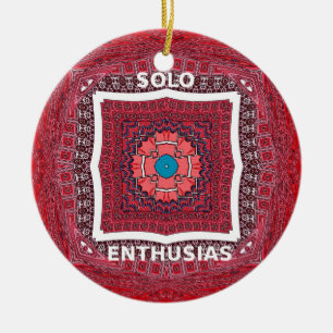 Ornamento De Cerâmica Entusiasmo Solo
