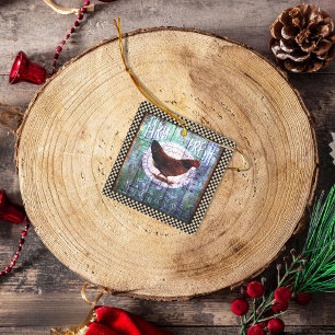 Ornamento De Cerâmica Ephemera dos ovos frescos de Fazenda de galinha