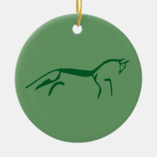 Ornamento De Cerâmica Epona