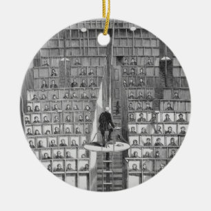 Ornamento De Cerâmica Escola adulta na capela, no sistema separado