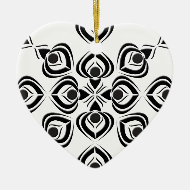 Ornamento De Cerâmica Espadas (Frente)