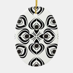 Ornamento De Cerâmica Espadas