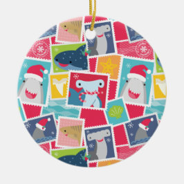 Ornamento De Cerâmica Espécies De Tubarões