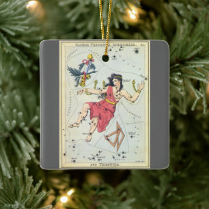 Ornamento De Cerâmica Espelho da Urânia, Mapa Celestial da Astronomia Vi