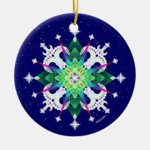 Ornamento De Cerâmica Espírito do Natal