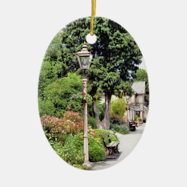 ORNAMENTO DE CERÂMICA ESTAÇÃO DO COMBOIO (Frente)