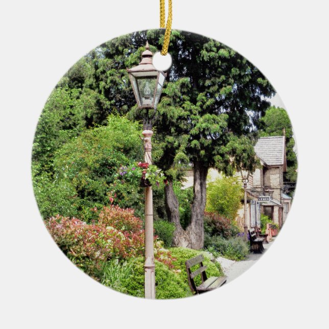 ORNAMENTO DE CERÂMICA ESTAÇÃO DO COMBOIO (Frente)