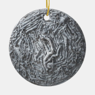 Ornamento De Cerâmica Estacas: Lua