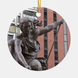 Ornamento De Cerâmica Estátua de Portlandia, Portland, Oregon