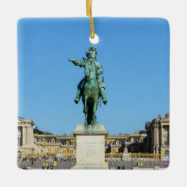 Ornamento De Cerâmica Estátua equestre de Luís XIV em Versalhes