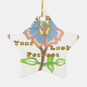 Ornamento De Cerâmica Este Ano Parece Perfeito.