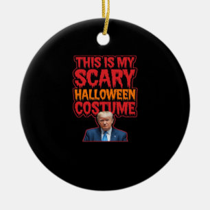 Ornamento De Cerâmica Este É O Meu Clássico De Feira De Halloween Assust