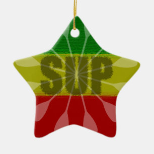 Ornamento De Cerâmica Esteja acima de remo, Twirl da pá