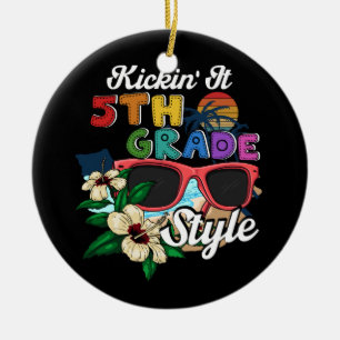 Ornamento De Cerâmica Estilo De 5 Para O Estilo De Volta Para Elementa E