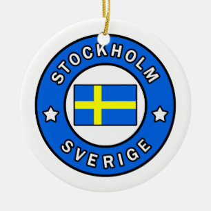 Ornamento De Cerâmica Estocolmo Sverige
