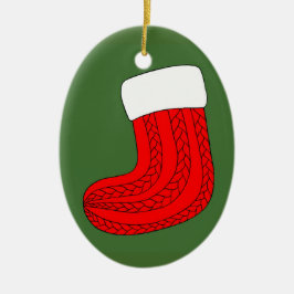 Ornamento De Cerâmica Estoque de Natal