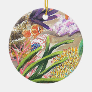 Ornamento De Cerâmica Estouro