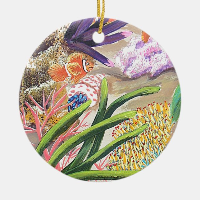 Ornamento De Cerâmica Estouro (Frente)