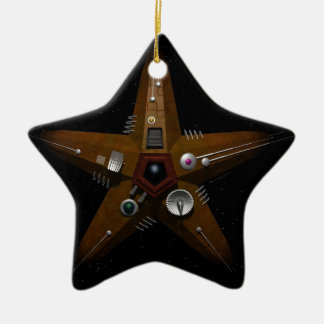 Ornamento De Cerâmica Estrela 2 de Brell