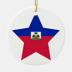 Ornamento De Cerâmica Estrela de Haiti