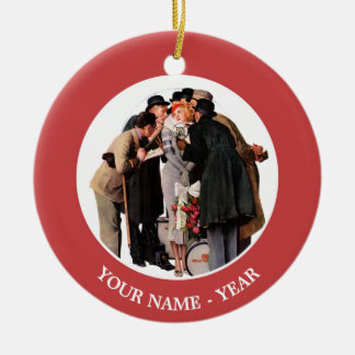 Ornamento De Cerâmica Estrela de Hollywood