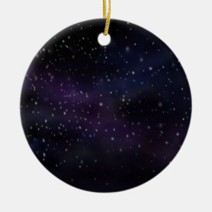 Ornamento De Cerâmica Estrelas