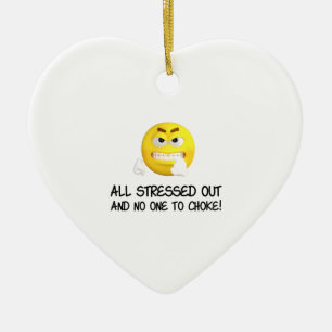 Ornamento De Cerâmica Estressado