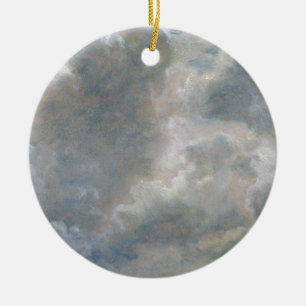 Ornamento De Cerâmica Estudo de nuvens de Cumulus, 1822 de John