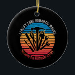 Ornamento De Cerâmica Eu Desfruto De Longas Caminhadas Românticas Atravé<br><div class="desc">Desfruto De Longas Caminhadas Românticas Através Da Loja De Hardware</div>