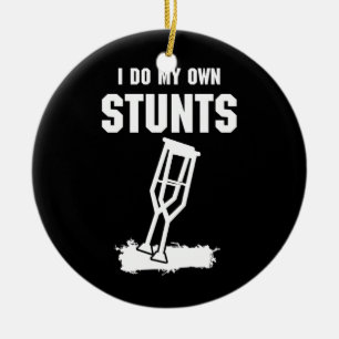 Ornamento De Cerâmica Eu Faço As Minhas Próprias Coisas - Arranja Bem 