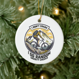 Ornamento De Cerâmica Eu não despenho Eu faço exames aleatórios de gravi