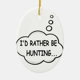 Ornamento De Cerâmica Eu Preferencialmente De Caça