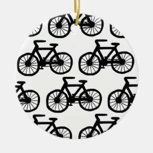 Ornamento De Cerâmica Eu quero montar minha bicicleta