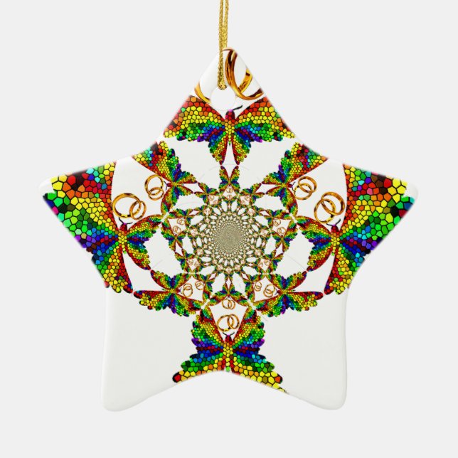 Ornamento De Cerâmica Eu Sei! #2_ (Frente)