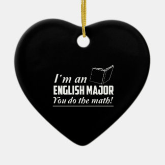 Ornamento De Cerâmica Eu sou um major inglês