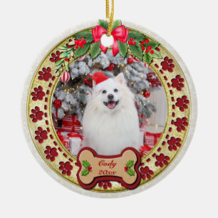 Ornamento De Cerâmica Eu Te Amo Muito Natal Presente Personalizado Para