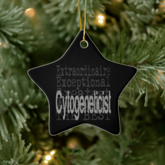 Ornamento De Cerâmica Extraordinário Citogenista
