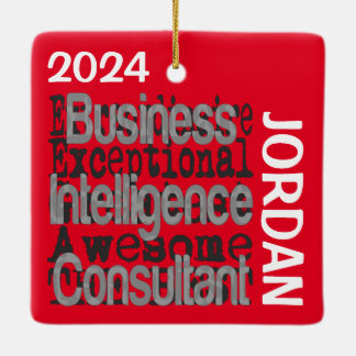 Ornamento De Cerâmica Extraordinário consultor do Business Intelligence