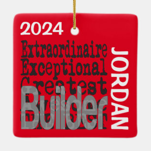 Ornamento De Cerâmica Extraordinário do Builder