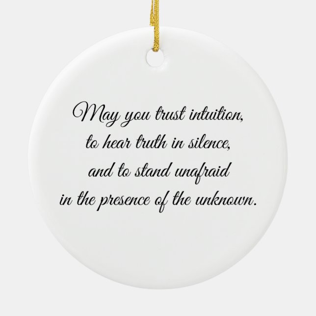 Ornamento De Cerâmica Eye of Owl - Gaze Collection  (Traseira)