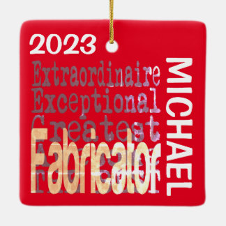 Ornamento De Cerâmica Fabricador Extraordinário PERSONALIZADO