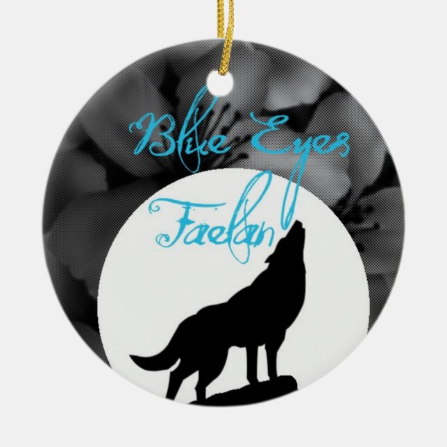 Ornamento De Cerâmica Faelan Xmas Ornament (Frente)