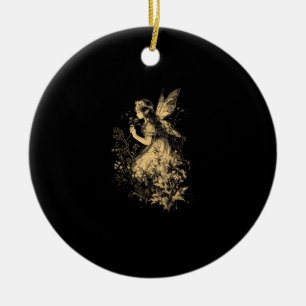 Ornamento De Cerâmica Fairy Grunge Goblincore Cottagecore Fairycore Whim