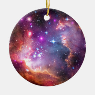 Ornamento De Cerâmica Falln Angelic Galaxy